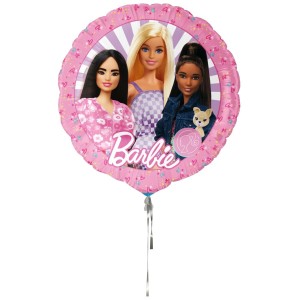 Globo de aluminio con dise�o de Barbie (helio) - � 45 cm
