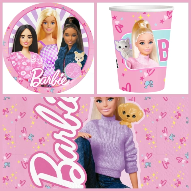 Caja de fiesta de Barbie 