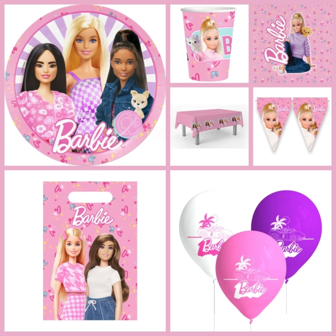 Caja grande para fiestas de Barbie 