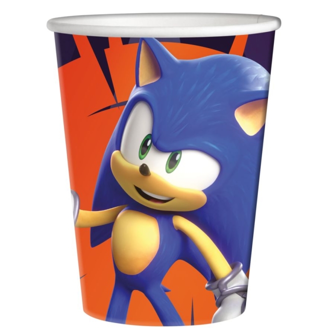 8 vasos de Sonic Prime