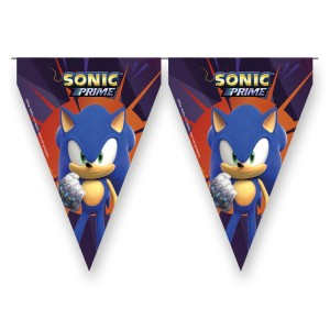 Guirnalda de banderines de Sonic Prime