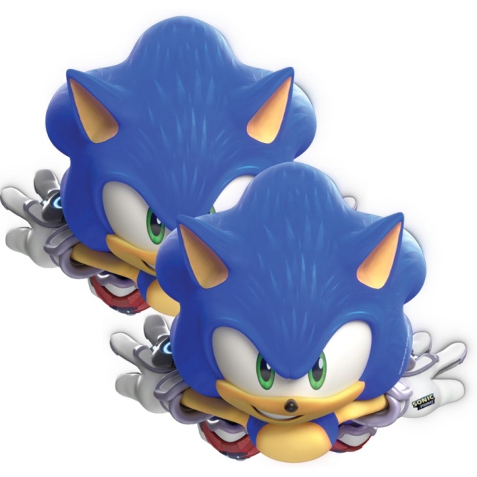 6 m�scaras de Sonic Prime 