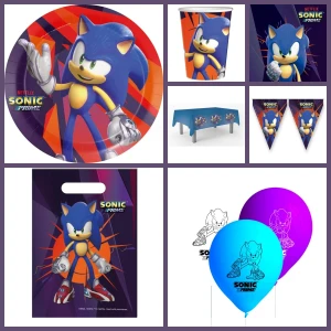Caja grande para fiestas de Sonic Prime