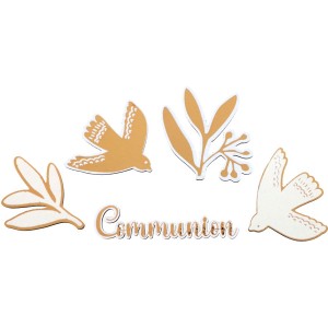 25 Confetis para Esparcir Comuni�n Birdy