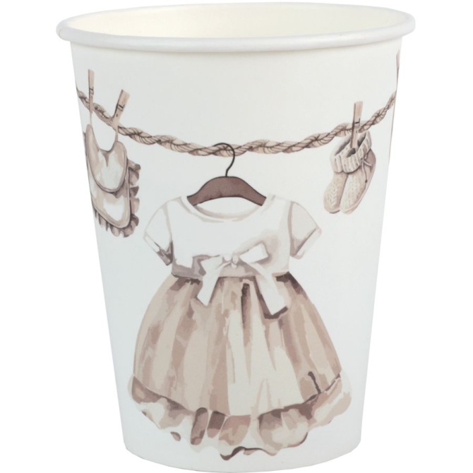 6 Vasos Pequeño Osito