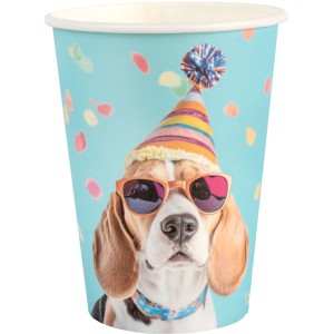 6 vasos para fiestas caninas