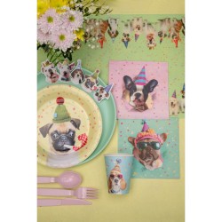 6 vasos para fiestas caninas. n°2