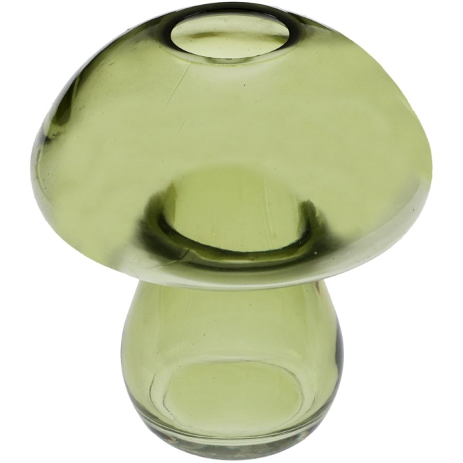 Jarr�n peque�o con forma de seta - Verde 