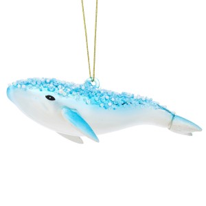 Decoracin para colgar Beluga (16 cm) - Cristal