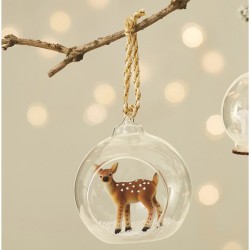Decoración para colgar Burbuja de Cristal Doe (8 cm). n°1