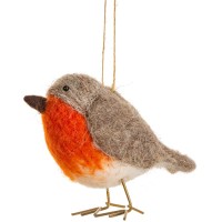 Colgante Redbird (12 cm) - Fieltro