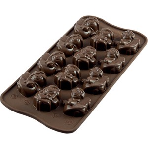 Molde Easy Choc 12 ngeles 3D - Silicona