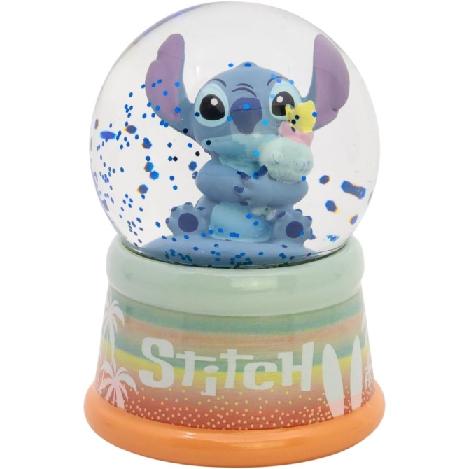 Bola de nieve de cristal 3D - Stitch 