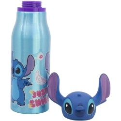 Botella de aluminio 3D figura Stitch 690 ml. n2