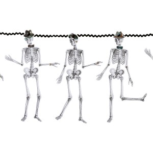 Guirnalda de 16 esqueletos articulados