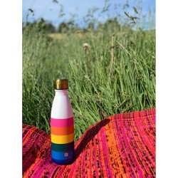Botella con aislamiento de arcoíris. n°2