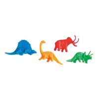 12 figuras de dinosaurios de colores nen (5 cm)