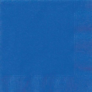 20 servilletas azul ocano