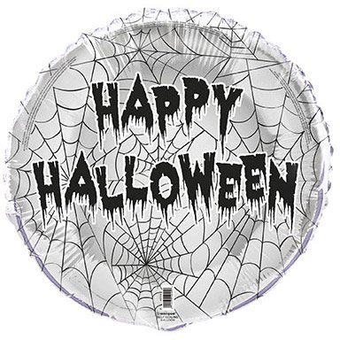 Telaraña Mylar Globo Plata 