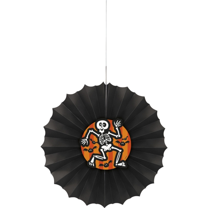 Abanico Decorativo Esqueleto (30 cm) 