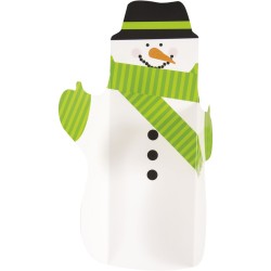 8 bolsas de embalaje de mueco de nieve. n3