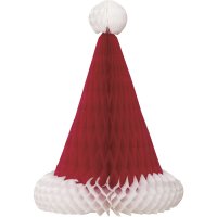 Sombrero de Navidad 3D Decoracin (30 cm) - Papel Panal