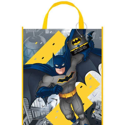 1 bolsa de la compra de Batman (33 cm) 