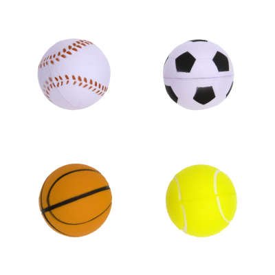 4 Pelotas de Espuma - Deportivas 