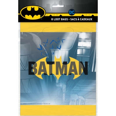8 bolsas de regalo Batman 