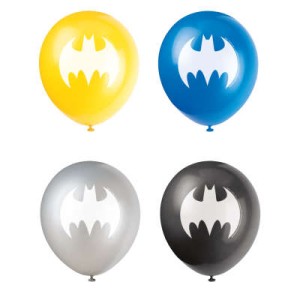8 globos de batman