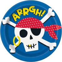 8 platos piratas