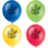 Contiene : 1 x 8 globos de la Liga de la Justicia