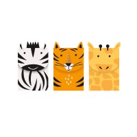 3 Cajas de Regalo - Animales de la Selva