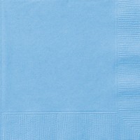 20 Servilletas - Azul polvo