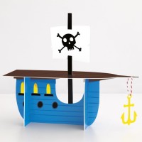 Centro de mesa pirata