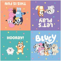 16 servilletas Bluey Hooray