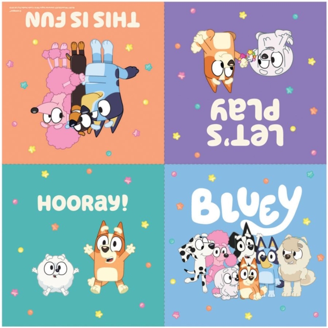 16 servilletas Bluey Hooray 