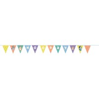 Contiene : 1 x Guirnalda de banderines de cumplea�os Bluey Hooray