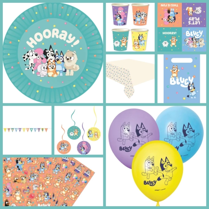 Caja de fiesta maxi Bluey Hooray 