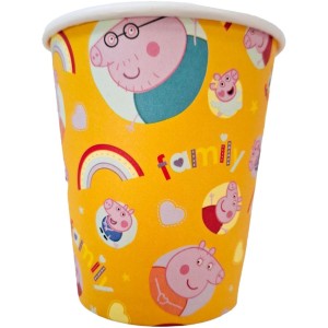 8 vasos de Peppa Pig