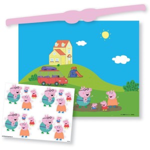 Juego de Peppa Pig para colgar en la pared