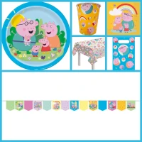 Caja grande para fiestas de Peppa Pig