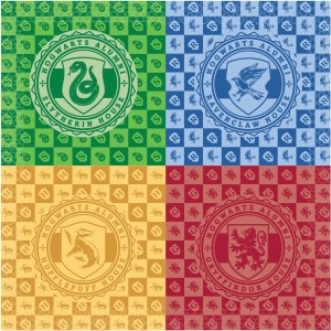 16 servilletas de las casas de Harry Potter