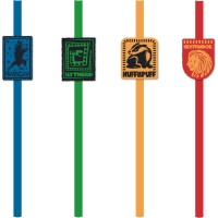 Contiene : 1 x 8 pajitas de las casas de Harry Potter