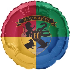 Globo de helio de las casas de Harry Potter