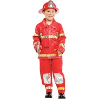 Disfraz de bombero Deluxe