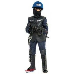 Disfraz de Niño DISFRAZZES Policía Com Chaleco (Talla: 7 a 9 años)