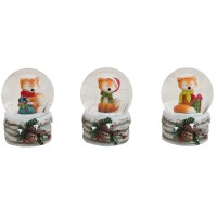 Bola de nieve  Zorro de Navidad