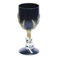 Vaso Halloween Gótico Negro