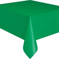 Mantel Liso Verde Esmeralda - Plástico